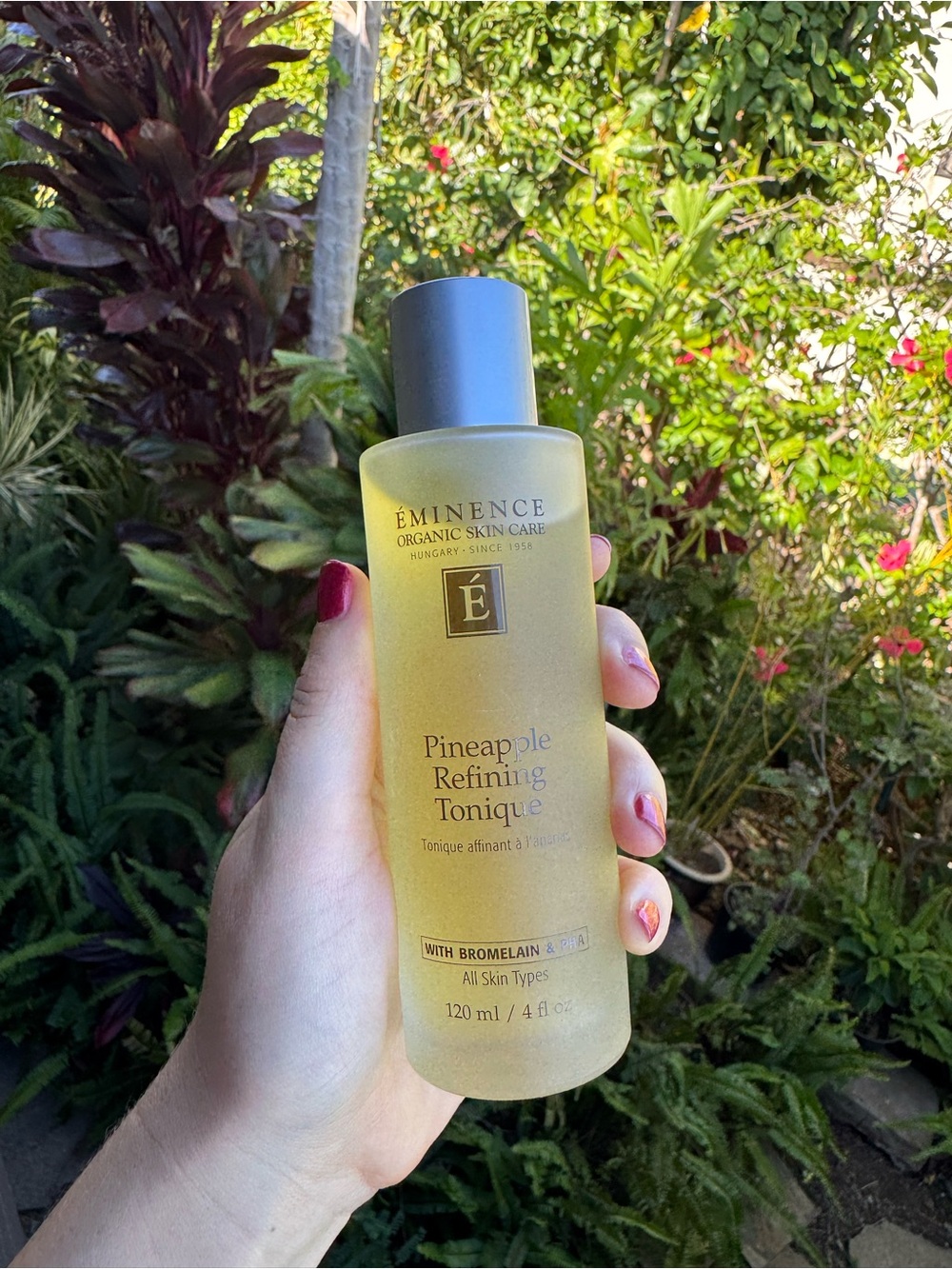 Eminence Pineapple Refining Toner Tonique 4 fl oz 120ml skincare